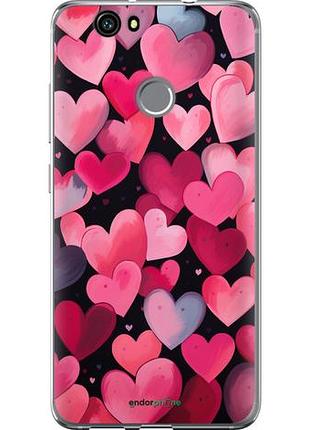 Чехол на huawei nova сердечки 4 "5662u-439-10746"