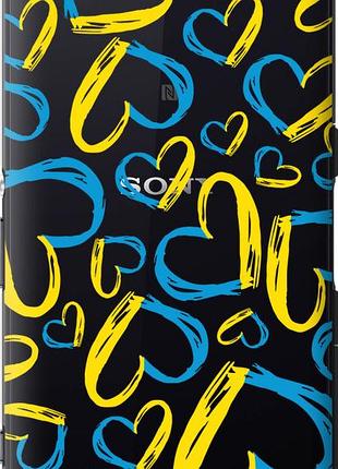 Чехол на sony xperia z3 compact d5803 сердца ua "5292u-277-10746"