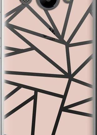 Чехол на huawei y3 2017 абстракция 2 "4872u-991-10746"