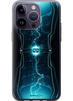 Чохол на iphone 14 pro max блискавки в циліндрі "120u-2667-10746"