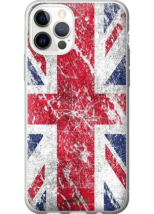 Чехол на iphone 12 pro флаг великобритании 1 "386u-2052-10746"