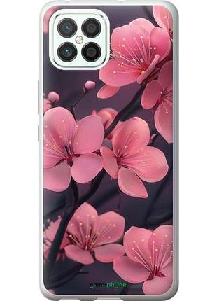 Чохол на huawei nova 8 se пурпурова сакура "6075u-2126-10746"