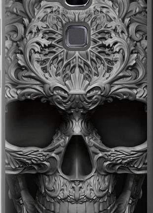 Чехол на huawei ascend mate 7 skull-ornament "4101u-140-10746"