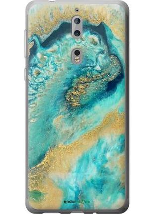 Чехол на nokia 8 green marble "4365u-1115-10746"