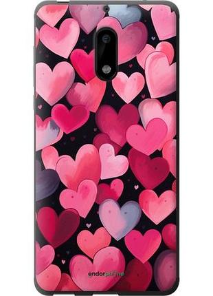Чехол на nokia 6 сердечки 4 "5662u-898-10746"