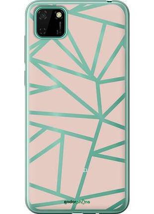 Чехол на huawei y5p абстракция 2 "4872u-1936-10746"