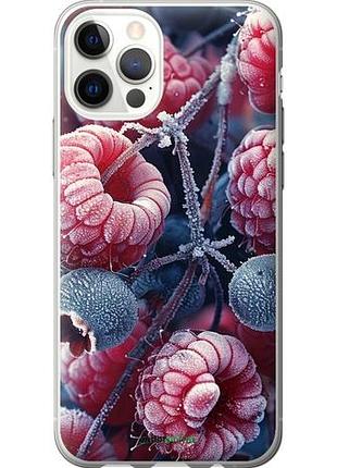 Чохол на iphone 12 pro морозні ягоди "6033u-2052-10746"
