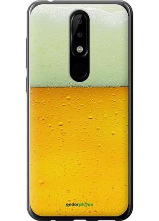 Чехол на nokia 5.1 plus пиво "1145u-1543-10746"