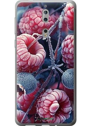 Чехол на nokia 8 морозные ягоды "6033u-1115-10746"