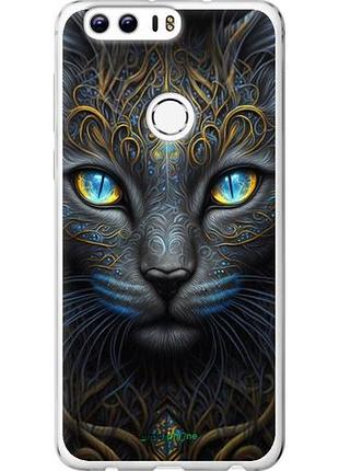Чехол на huawei honor 8 кошка "5548u-351-10746"