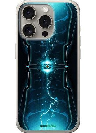 Чехол на iphone 15 pro молнии в цилиндре "120u-3096-10746"