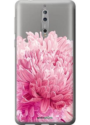 Чехол на nokia 8 хризантема "4666u-1115-10746"