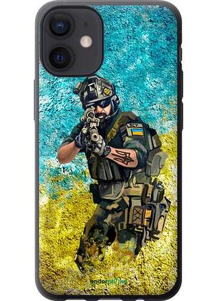 Чохол на iphone 12 mini воїн зсу "5311u-2071-10746"