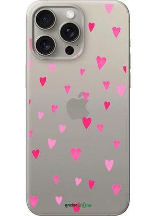 Чехол на iphone 15 pro max сердечки 2 "4763u-3098-10746"