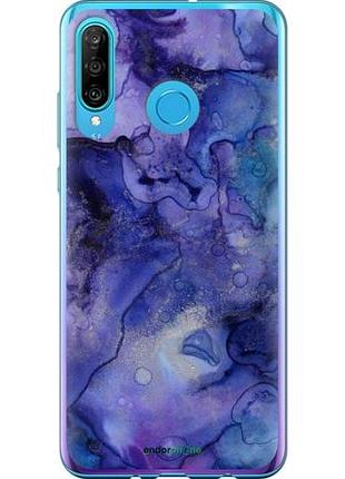Чехол на huawei p30 lite мрамор 7 "4802u-1651-10746"
