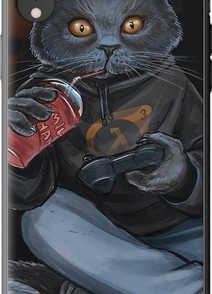 Чехол на iphone xr gamer cat "4140u-1560-10746"