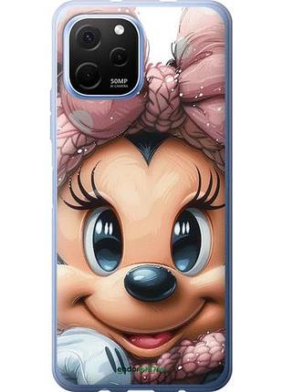 Чохол на huawei nova y61 мінні маус з бантиком "6055u-2983-10746"