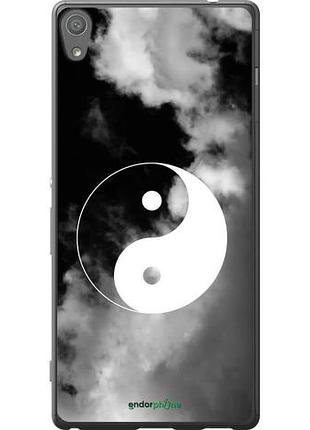 Чехол на sony xperia xa ultra dual f3212 инь и янь "4389u-391-10746"