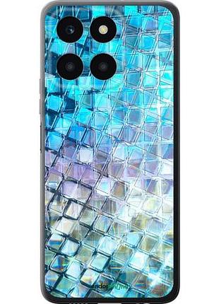 Чехол на huawei honor x6a переливающаяся чешуя "227u-3340-10746"