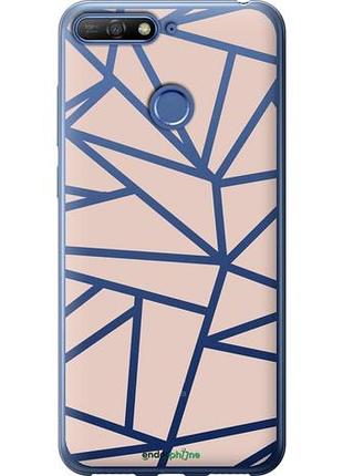 Чехол на huawei honor 7a pro абстракция 2 "4872u-1440-10746"