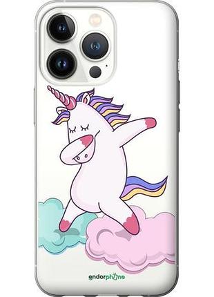 Чехол на iphone 13 pro единорог "4702u-2372-10746"