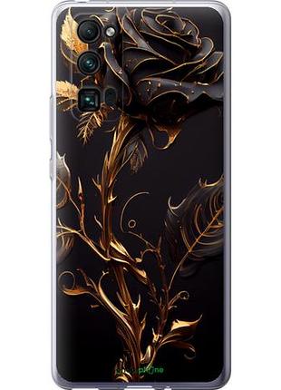 Чехол на huawei honor 30 pro роза 3 "5552u-1920-10746"