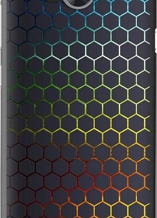 Чехол на huawei y3ii / y3 2 переливающиеся соты "498u-495-10746"