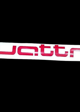 95 см червоний наклейки на аудіо quattro авто автомобіль дверей кузов скло лобове audi кватро