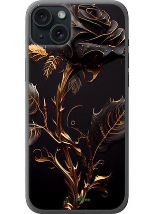 Чехол на iphone 15 plus роза 3 "5552u-3097-10746"