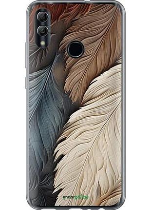 Чехол на huawei honor 10 lite листья в стиле бохо "5643u-1618-10746"