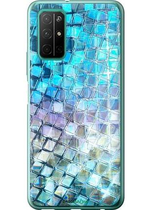 Чехол на huawei honor 30s переливающаяся чешуя "227u-1897-10746"