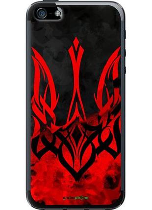 Чехол на iphone se герб украины v2 "5312u-214-10746"
