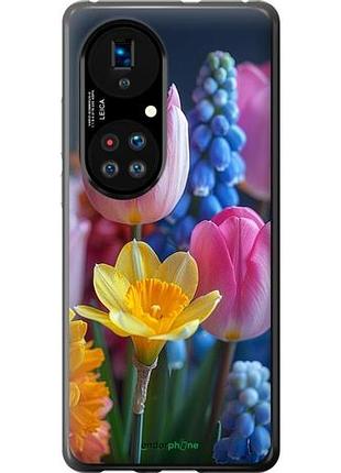 Чохол на huawei p50 весняні квіти "6058u-2292-10746"