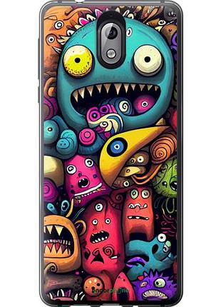Чохол на nokia 3.1 змішні монстри "5549u-1530-10746"