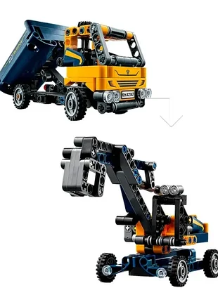Конструктор lego technic самоскид 177 деталей (42147) 5