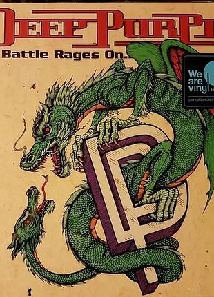 Виниловый диск deep purple: battle rages on