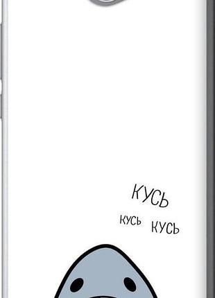 Чехол на huawei y7 2017 акула "4870u-1019-10746"