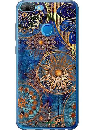Чехол на huawei honor 9i золотой узор "678u-1853-10746"