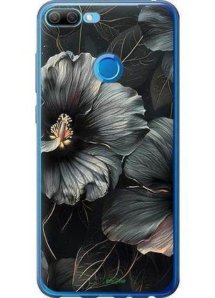 Чохол на huawei honor 9i чорні квіти "6031u-1853-10746"