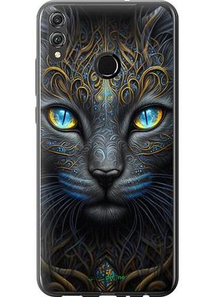Чехол на huawei honor 8x кошка "5548u-1596-10746"