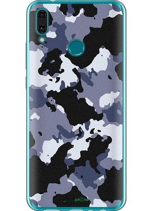 Чехол на huawei y9 2019 камуфляж v4 "1182u-1602-10746"