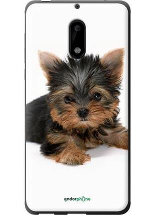 Чехол на nokia 6 щенок йоркширского терьера "931u-898-10746"
