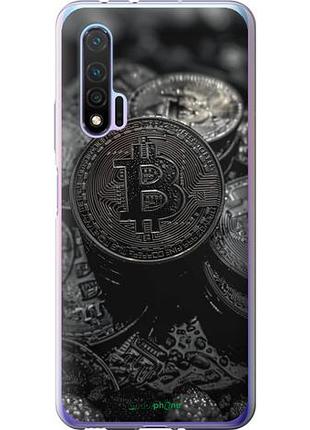 Чехол на huawei nova 6 black bitcoin "6090u-1821-10746"