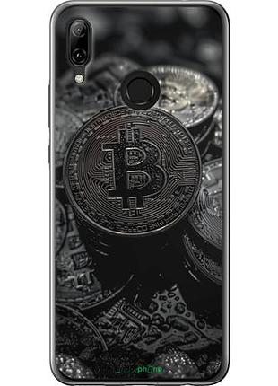 Чехол на huawei nova 3 black bitcoin "6090u-1535-10746"