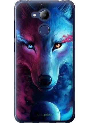 Чехол на huawei honor 6c pro арт-волк "3999u-1358-10746"