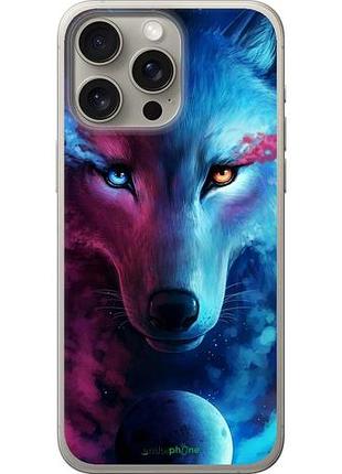 Чохол на iphone 15 pro max арт-вовк "3999u-3098-10746"