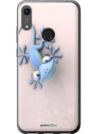 Чехол на huawei y6s геккончик "1094u-1871-10746"
