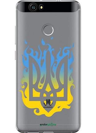 Чехол на huawei nova герб v1 "5258u-439-10746"