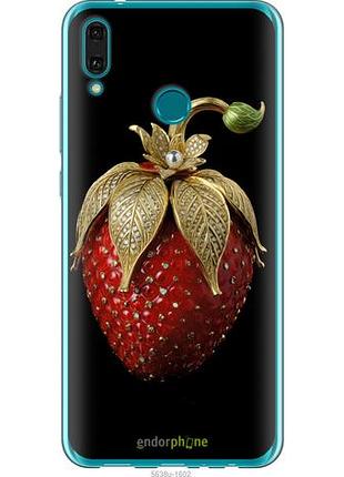 Чехол на huawei y9 2019 клубника v3 "5638u-1602-10746"
