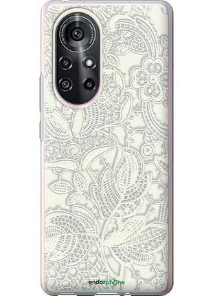 Чохол на huawei nova 8 pro біле мереживо "4383u-2246-10746"